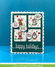 Load image into Gallery viewer, happy holidays line border