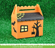 Load image into Gallery viewer, scalloped treat box haunted house add-on