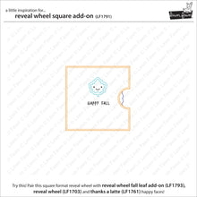 Load image into Gallery viewer, reveal wheel square add-on