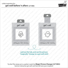 Load image into Gallery viewer, get well before 'n afters