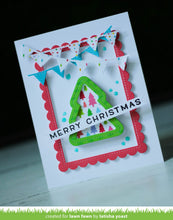 Load image into Gallery viewer, stitched christmas tree frames