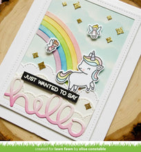 Load image into Gallery viewer, shadow box card rainbow add-on