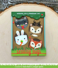 Load image into Gallery viewer, tiny gift box raccoon and fox add-on