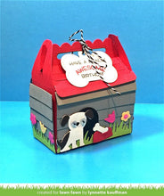 Load image into Gallery viewer, scalloped treat box dog house add-on