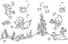 Load image into Gallery viewer, holiday coloring book
